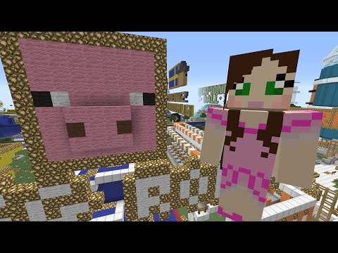 Minecraft: Woosh Games - THE PIG RODEO GAME [1]