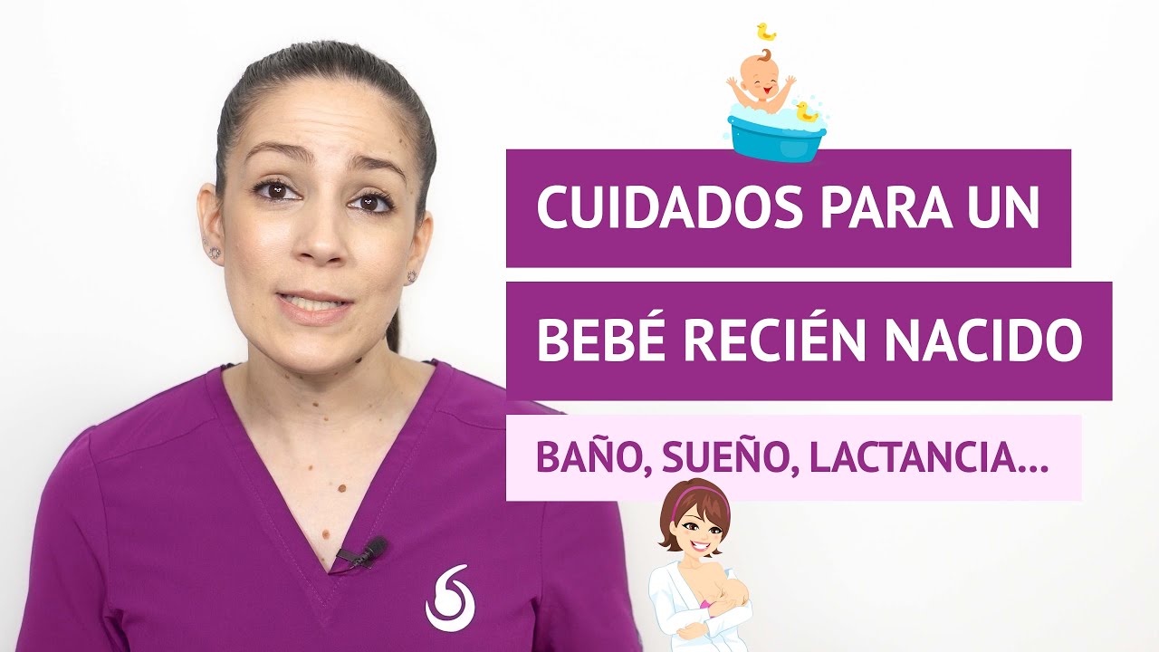 Cuidados principales para un bebé recién nacido