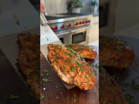 The secret to juicy roasted chicken breast…