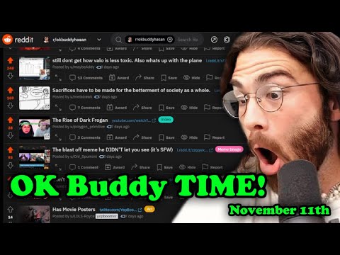 Hasan Reacts to Ok Buddy | Reddit Recap November 11th