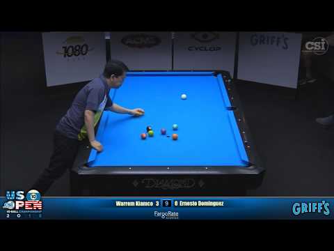 2018 US Open 10-Ball: Warren Kiamco vs Ernesto Dominguez