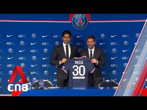 Lionel Messi signs two-year contract with Paris Saint-Germain