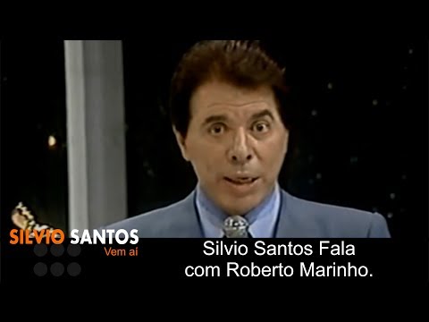 Silvio Santos Fala com Roberto Marinho