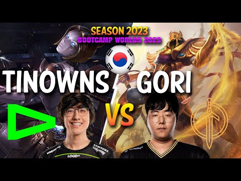LLL Tinowns vs GG Gori - Tinowns ORIANNA vs Gori AZIR Mid - Patch 13.19 KR Ranked