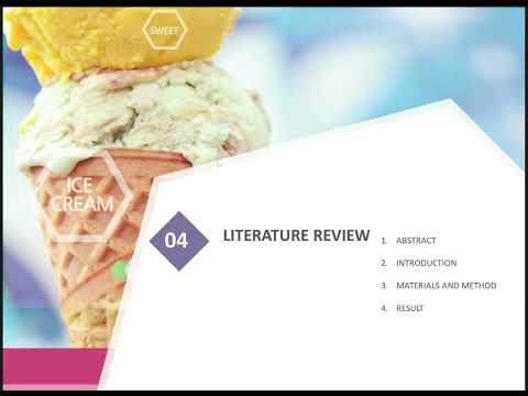 Agarwood Extract is used as Ice Cream (Methodology and Scientific Research)