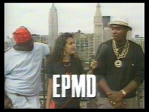 Yo! MTV Europe Sophie Bramly interviews EPMD (Erick Sermon and Parrish Smith) in 1989.