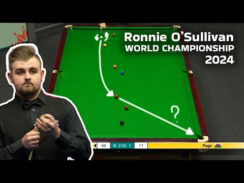 He will be eulogized until the end of time! Ronnie O'Sullivan! World Championship 2024