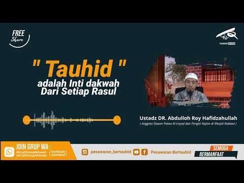 Tauhid adalah Inti Dakwah Para Nabi