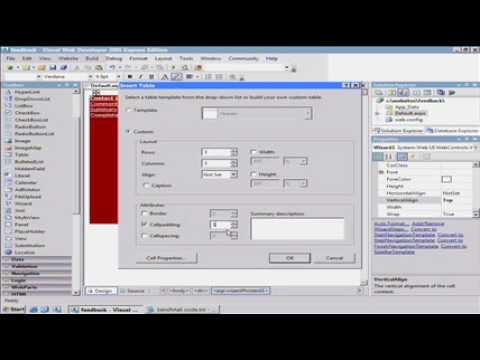 ASP.NET Tutorial - 'Contact Us' Page - Part1