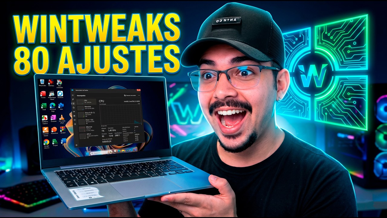 WINDOWS 11 LENTO? Esse Programa Grátis faz Tudo! (80 Ajustes Finos)
