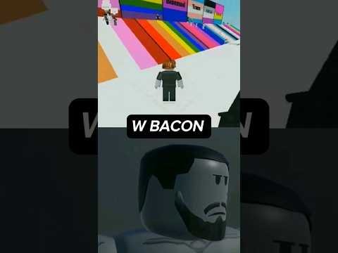 Roblox bacon destroys LGBTQ hangout! #shorts #roblox