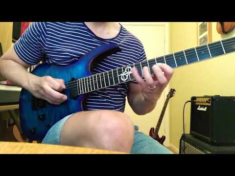 Descending Yngwie-esque Picking Run