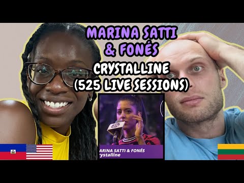 REACTION TO Marina Satti & Fonés - Crystalline (Bjork Cover) (525 Live Sessions)| FIRST TIME HEARING