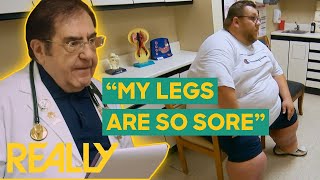Dr. Now Helps A 750-lb Man Who Is Struggling To Walk! | My 600-lb Life