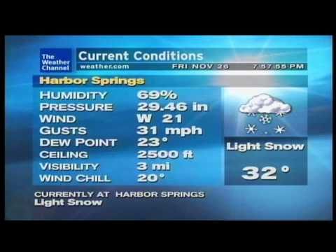 Petoskey Weatherstar XL- Lake Effect Snow Warning (Part 2)