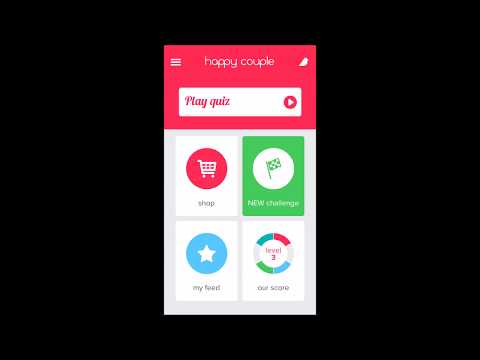 Happy Couple - relationship quiz Video