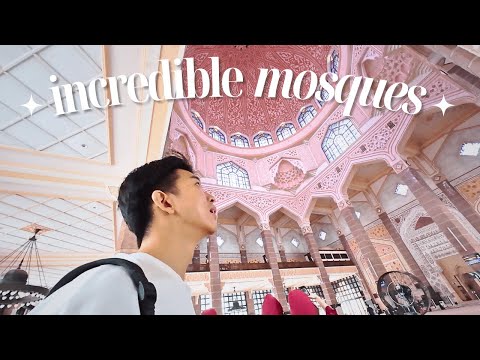 beautiful mosques you should see in Putrajaya [Malaysia] 🇲🇾