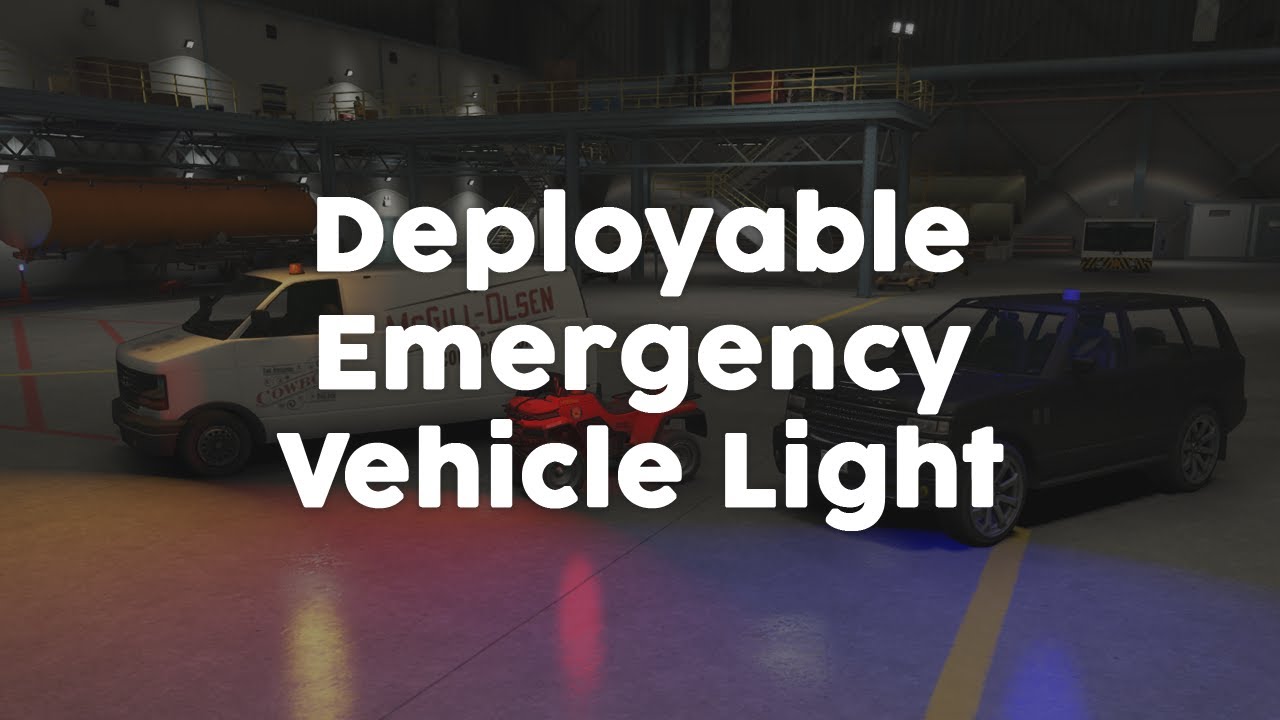 [STANDALONE] Deployable Emergency Vehicle Light thumbnail 2