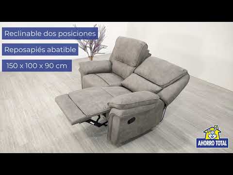 Sofá Relax Quevedo 2 plazas- Muebles Ahorro Total