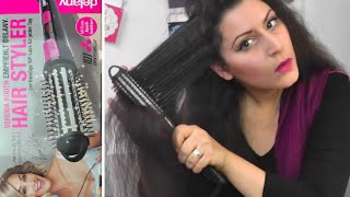 Delany BEAUTY Hair Styler Review und Live Test