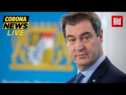🔴 Ministerpräsident Markus Söder zur Corona-Lage in Bayern | Corona-Update