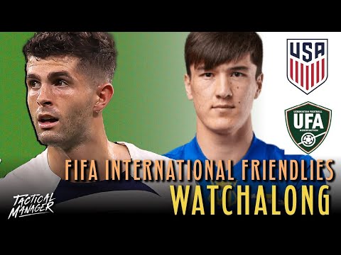 USA vs Uzbekistan Live Watchalong | USMNT live streams