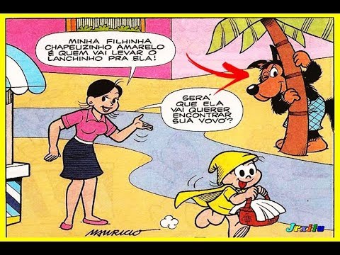 Magali - Chapeuzinho Amarelo, Quadrinhos Turma da Mônica