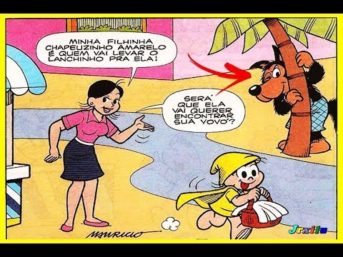 Magali - Chapeuzinho Amarelo, Quadrinhos Turma da Mônica