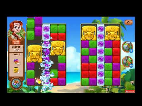 Lost Island Blasd Adventure Level 1689 NO BOOSTERS - A S GAMING ✔