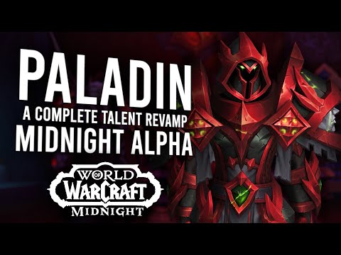 The Big Paladin Revamp! Talent Reworks For Every Single Spec | Midnight Alpha