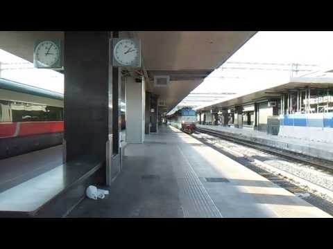 E656.024 in partenza con l' IC 705 Roma Termini - Taranto