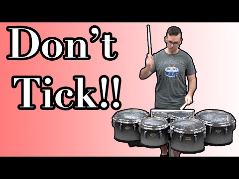 EPIC TENOR DRUM SOLO but if I hit a rim tick the video ends