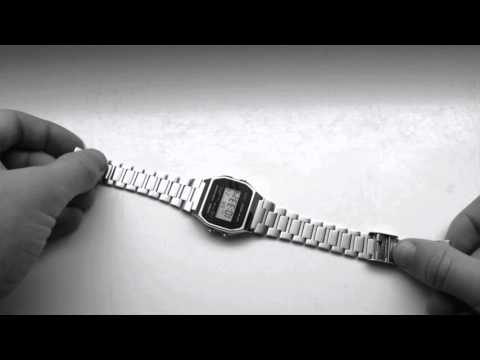 Casio Uhr Armband-Größe schnell und einfach verstellen