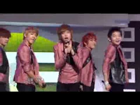110903「 HD 」 Teen Top ღ No More Perfume On You @ Music Core ( live )