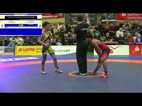 RINGEN DM 2023 1/2 Finale - 57kg GR Denis Demirov vs. Marlan Mukashev