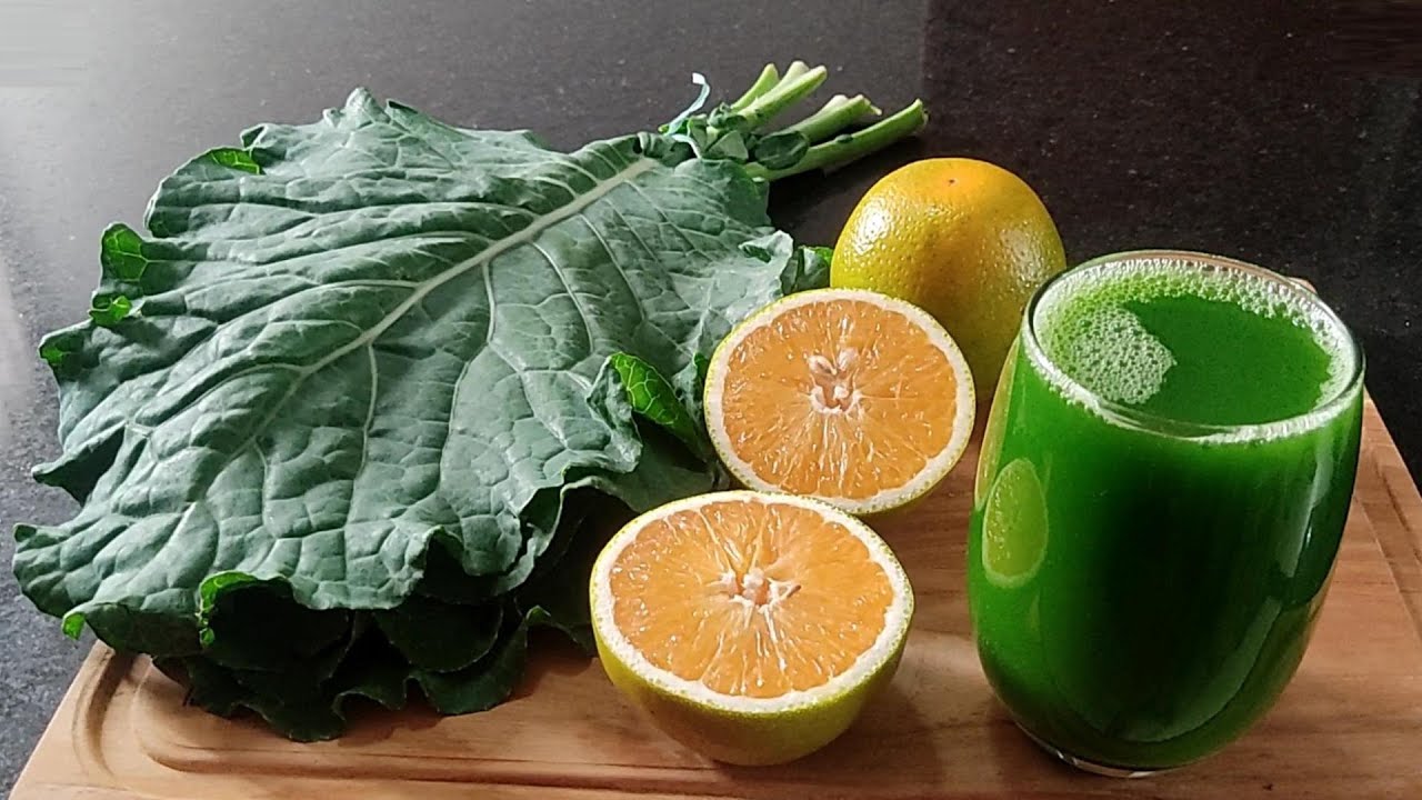 PRA QUE SERVE O SUCO DE COUVE COM LARANJA? DESCUBRA OS BENEFÍCIOS DESTE PODEROSO SUCO DETOX!