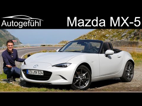 Mazda MX-5 Miata Facelift on the spectacular Transfagarasan road! FULL REVIEW 2019 - Autogefühl