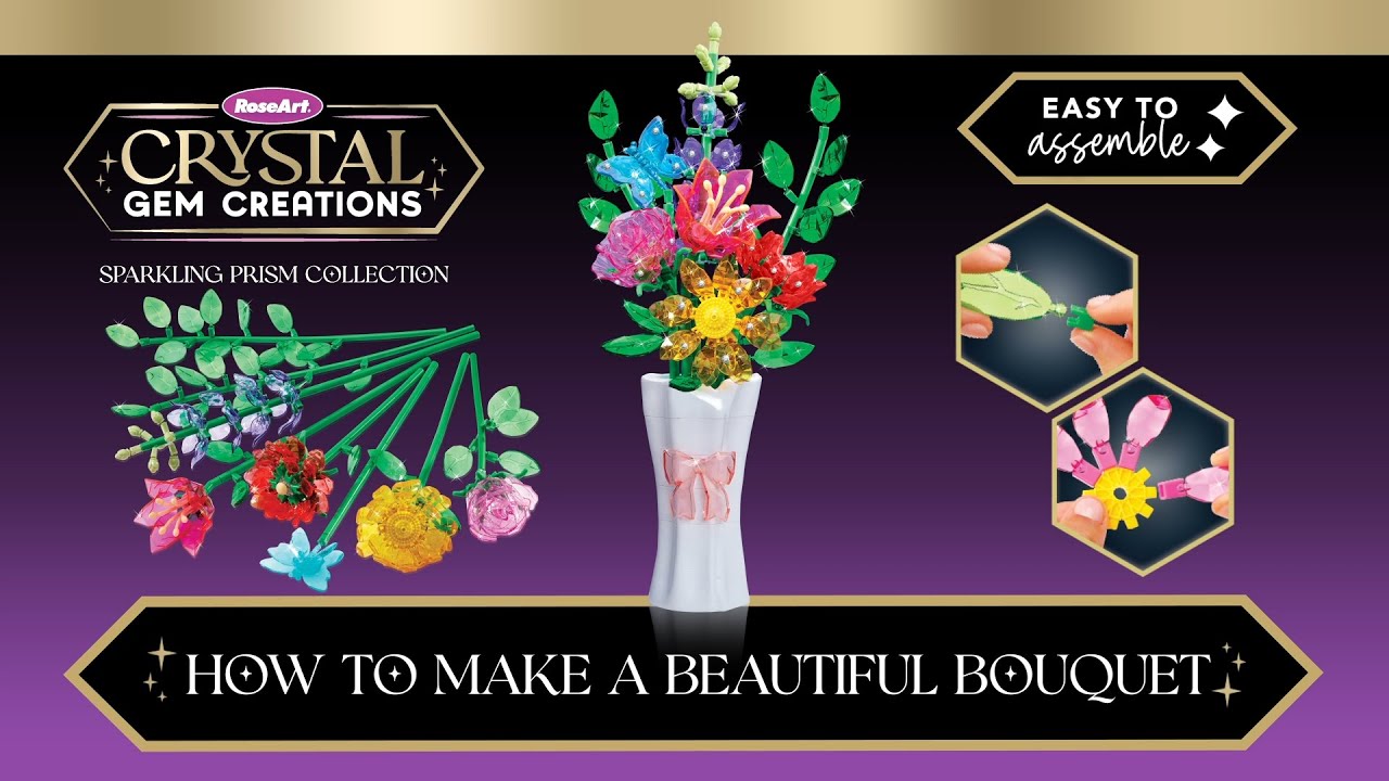 Crystal gem creations bouquet