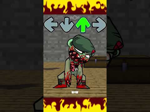 FNF Character Test | Gameplay VS Minecraft Animation | FNF Flippy Mod (Happy Tree Friends) #shorts