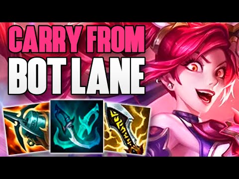 THIS IS HOW YOU DESTROY SOLOQ WITH JINX! | CHALLENGER JINX ADC GAMEPLAY | Patch 11.21 S11