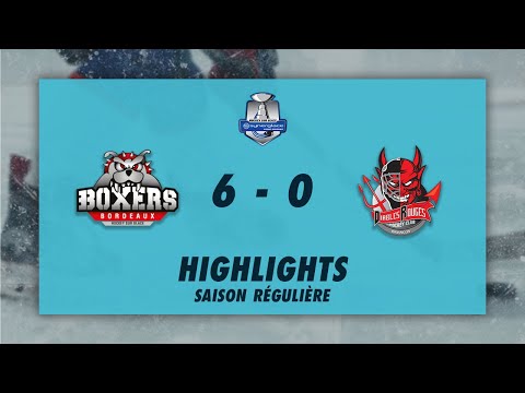 Boxers de Bordeaux 6-0 Diables Rouges de Briançon - Highlights - Synerglace Ligue Magnus 2022/23