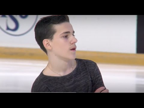 2016 ISU Junior Grand Prix - Saransk - Men Short Program - Irakli MAYSURADZE GEO