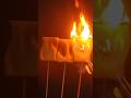 BURNING A SPONGE WITH DIFFERENT LIGHTERS! #subscribe #lighter #burn #shorts #experiments #viralvideo
