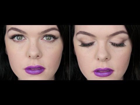 GRWM ♥ Bold Purple Lip feat. Bang Cosmetics "Queen"