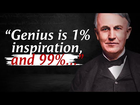 Thomas Edison Quotes that Motivates You to Never Give up  Life Changing Quotes