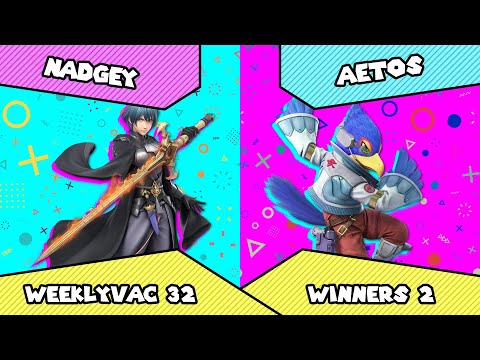 WeeklyVac 32 - SSBU - Nadgey (Byleth) vs Aetos (Falco)