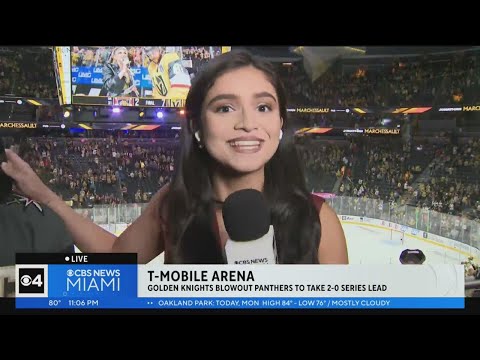 Miami Reporter Samantha Rivera Fights Off Fan During Stanley Cup Final Live Broadcast