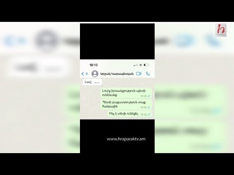 Նիկոլ Փաշինյանը հրապարակել է իր և Արշակ Կարապետյանի նամակագրությունը