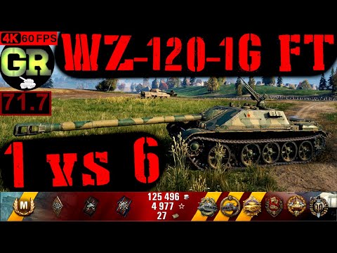 72_World of Tanks WZ-120-1G FT WoT Replay - 10 Kills 4.5K DMG(Patch 1.4.0)