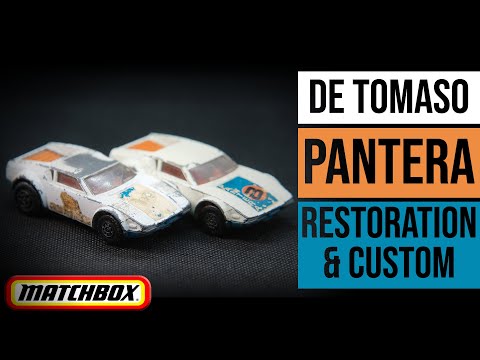 Thumbnail for MATCHBOX restoration and custom: 8G De Tomaso Pantera by De Tomaso